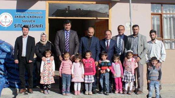 Suluca Köyünde Akbük İlkokulu bünyesinde anasınıfı törenle hizmete açıldı.