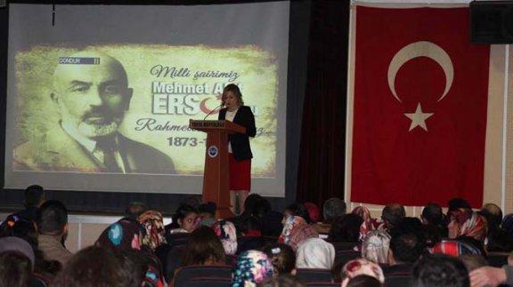 "12 Mart İstiklal Marşımızın Kabulünün 96. Yıldönümü ve Mehmet Akif Ersoy´u Anma Günü” programı düzenlendi.