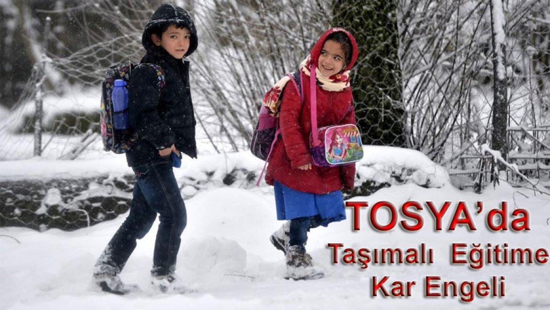 Köy okullarımıza ve taşımalı eğitim kapsamındaki öğrencilerimize kar tatili