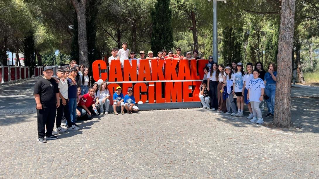 Öğrencilerimiz Tarih Ve Kültür Yolculuğu Projesi ile Bursa-Çanakkale'de Geçmişle Buluştu