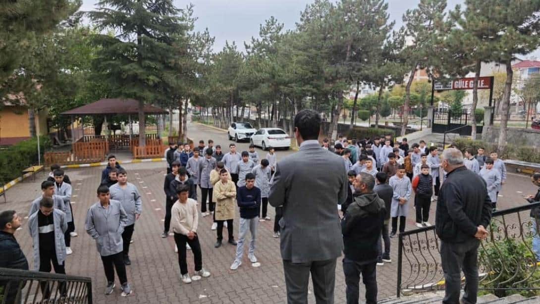 Tosya Mesleki ve Teknik Anadolu Lisesi Kastamonu Bölgesel Deprem Tatbikatında Görev Aldı